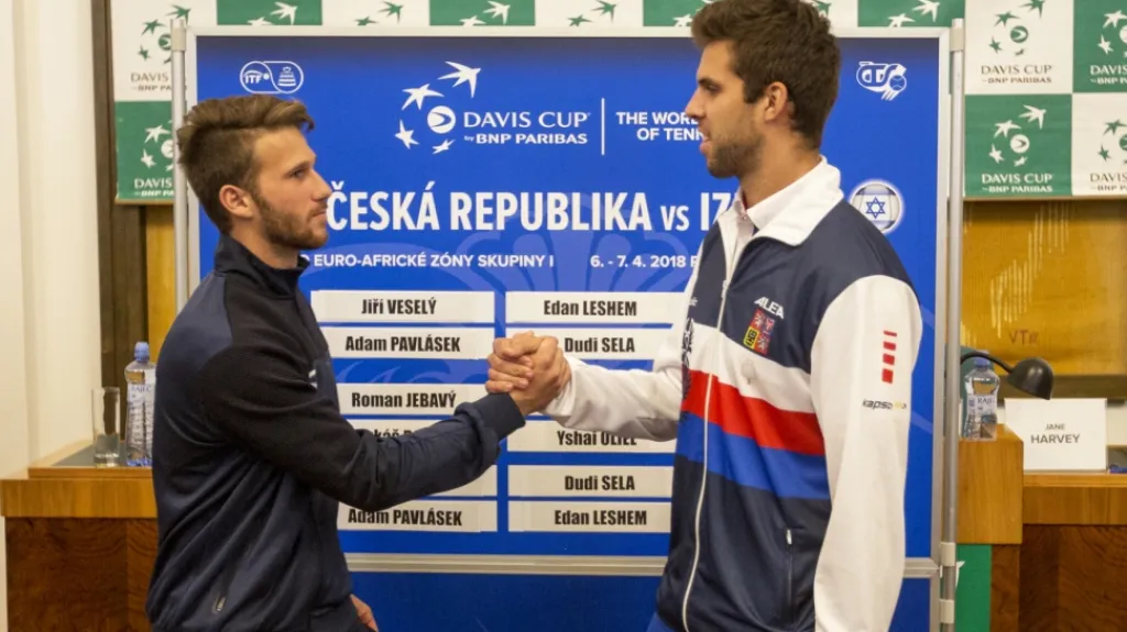 Edan Lešem s Jiřím Veselým