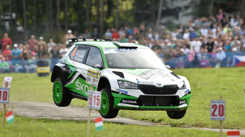 Jan Kopecký na Barum rallye