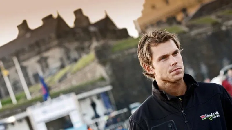 Andreas Mikkelsen na skotské RAC rallye