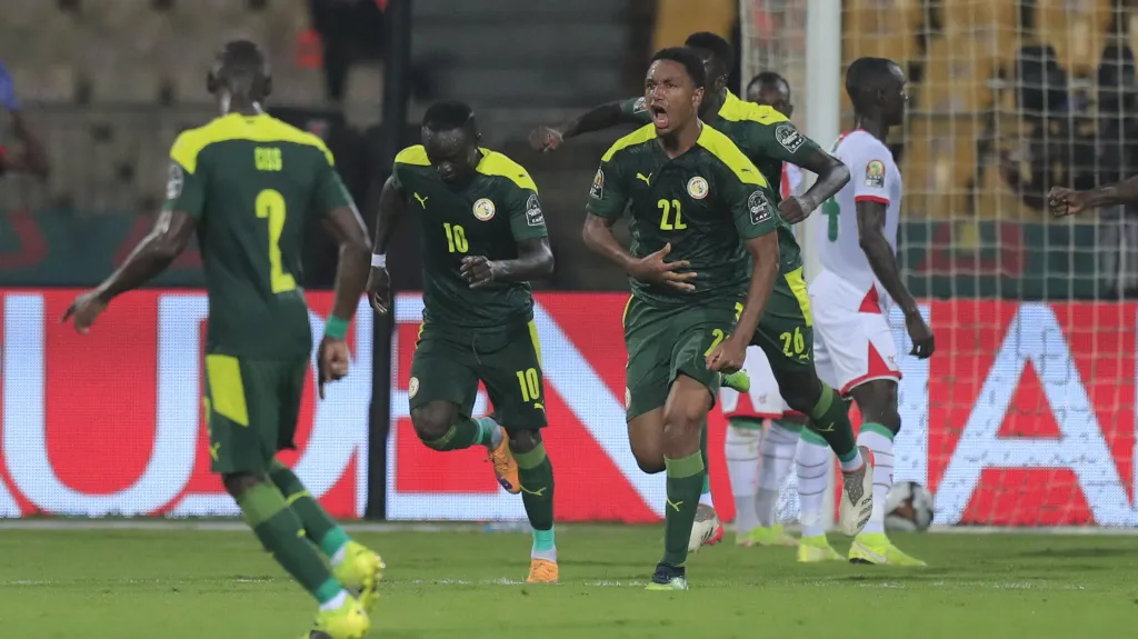 Radost hráčů Senegalu