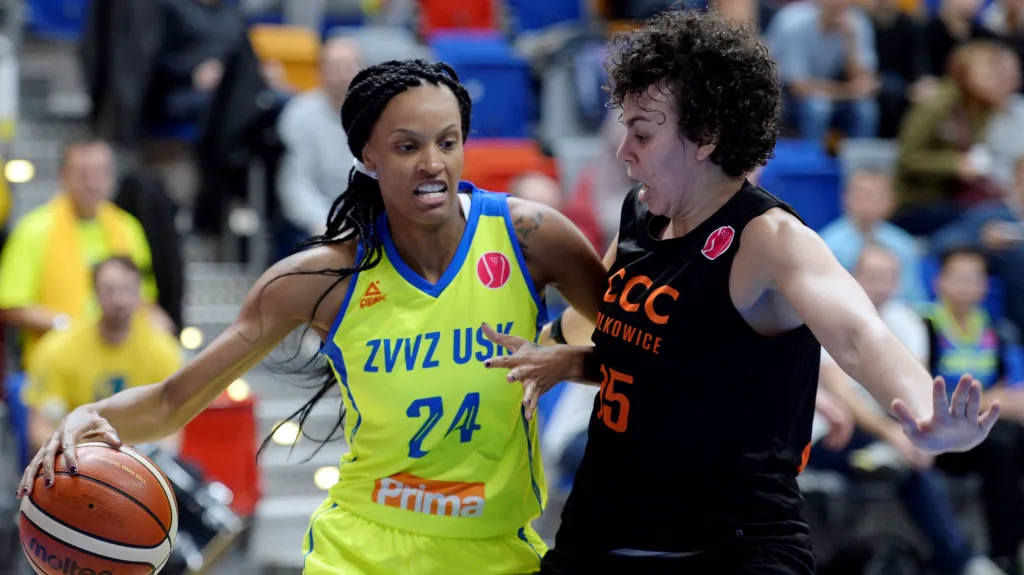 Utkání  ZVVZ USK Praha - Polkowice