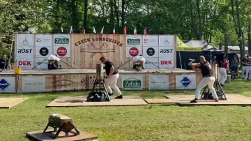 iReportér: Požární sporty a dřevorubecký Czech Lumberjack