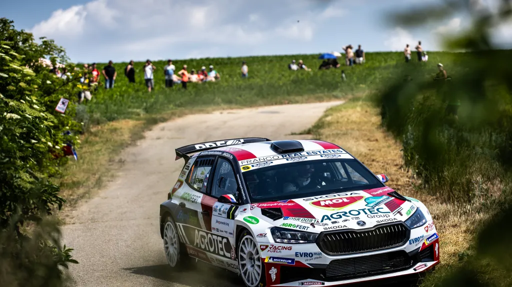 Český závodník Jan Kopecký