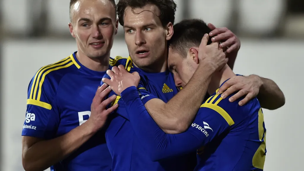 Radost fotbalistů Jihlavy