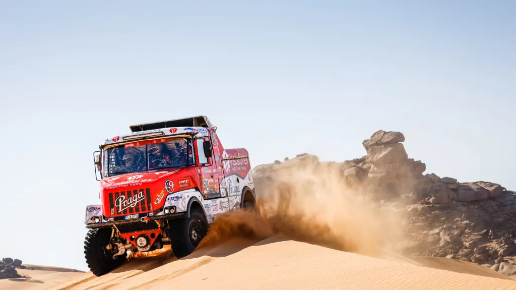 Jde o prožitky, uvedl Loprais před startem Rallye Dakar