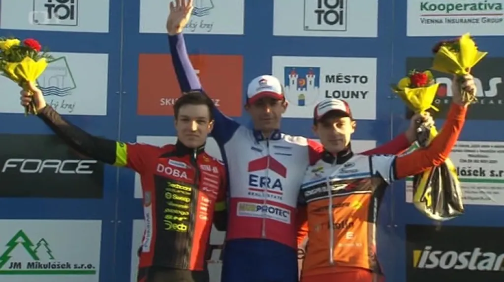 V cyklokrosovém poháru v Lounech zvítězil Šimůnek