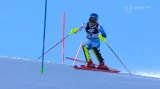 Jízda Mikaely Shiffrinové ve 2. kole slalomu