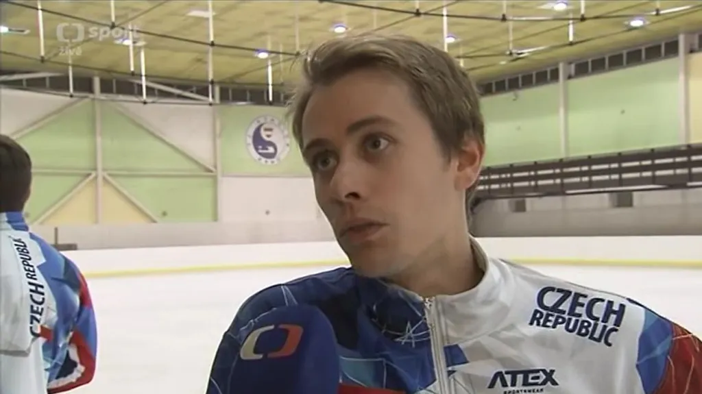 Krasobruslař Březina se připravuje v Brně