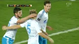 Gól v utkání Sparta - Schalke: Geis - 1:1 (20. min.)
