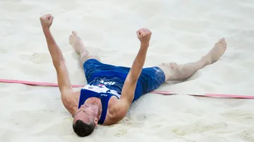 Záznam českého semifinále beachvolejbalistů v Baku