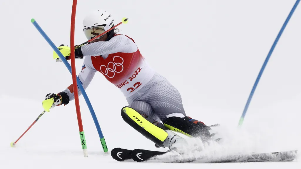 Julia Pleškovová na ZOH v Pekingu