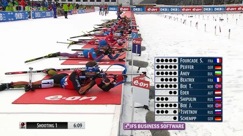 Šipulin vyhrál v Anterselvě stíhačku - sestřih závodu