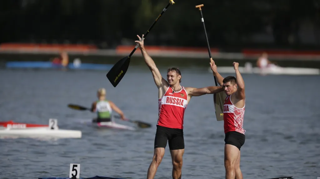 Andrej Krajtor (vpravo) na MS 2014