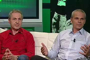 Miroslav Jirkal s Vítězslavem Lavičkou