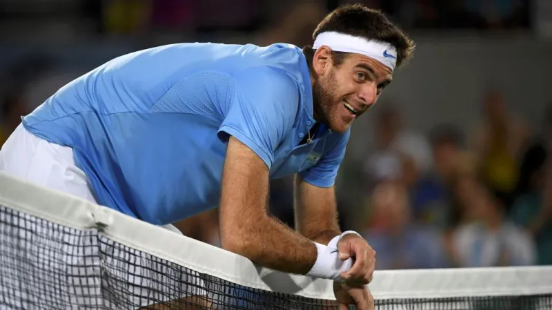 Juan Martin del Potro po jedné z nekonečných výměn