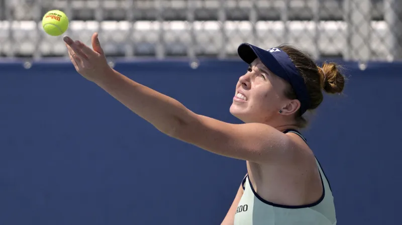 Linda Nosková v zápase s Jaqueline Cristianovou