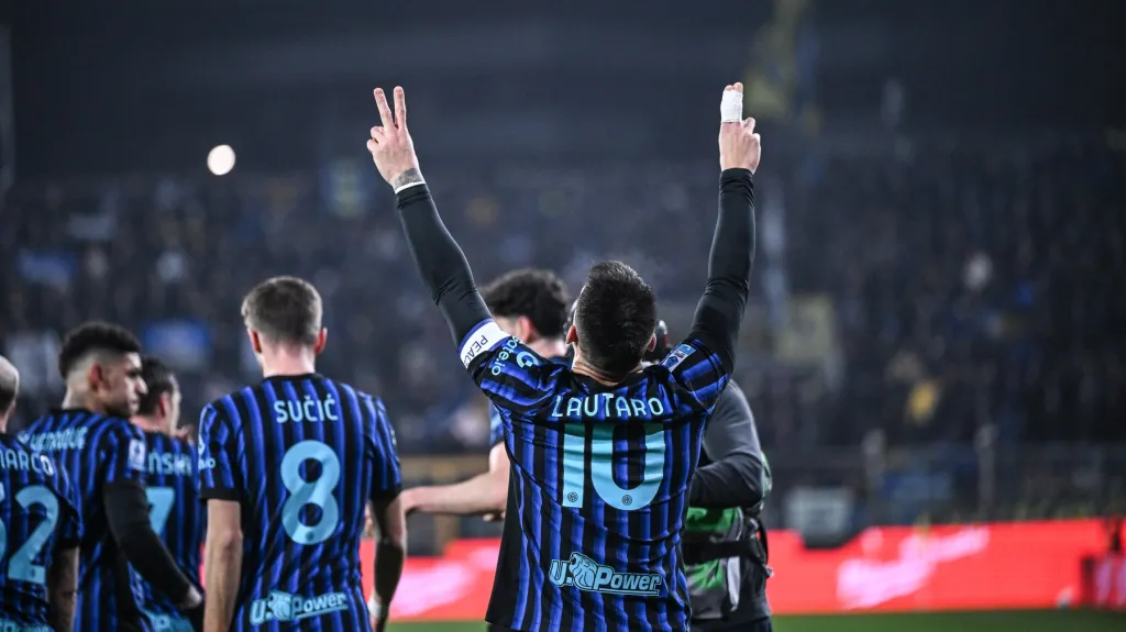 Radost hráčů Interu Milán