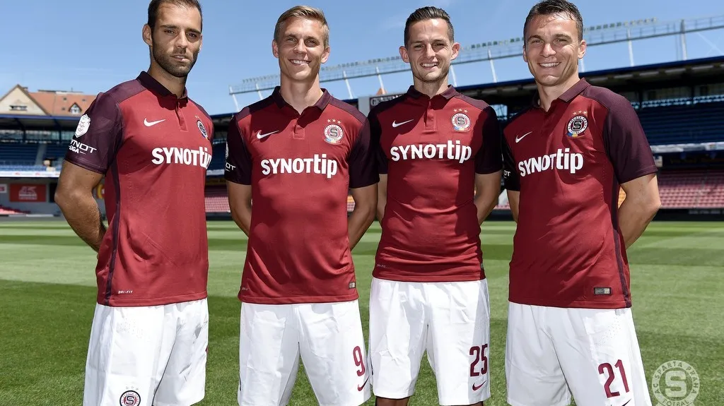 Nové dresy pražské Sparty