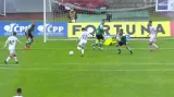 Gól v utkání Jablonec – Celtic: Abada - 0:1 (12. min.)