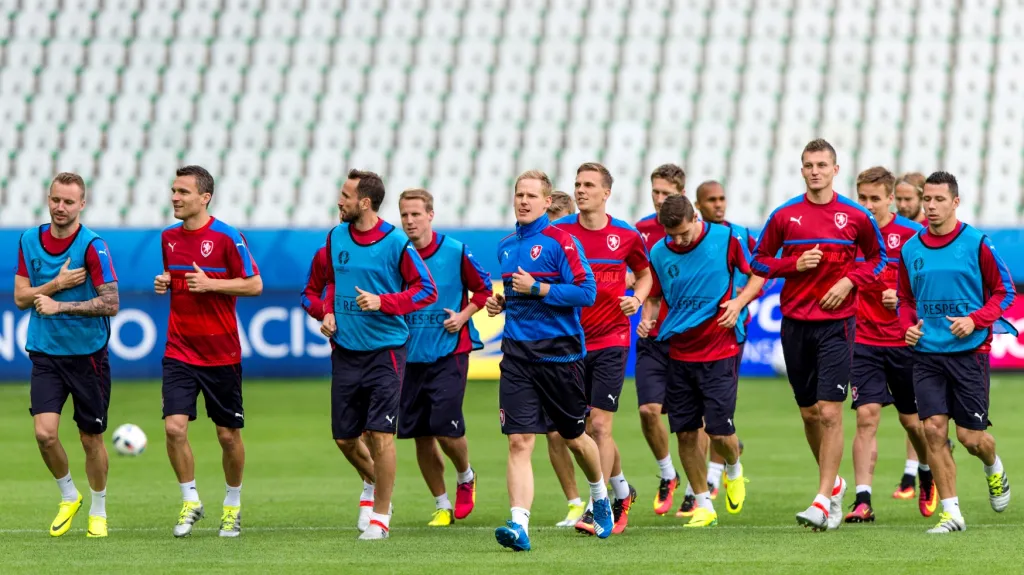 Trénink české reprezentace