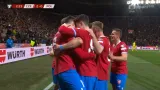 Gól v utkání Česko – Polsko: Čvančara – 2:0 (3. min.)