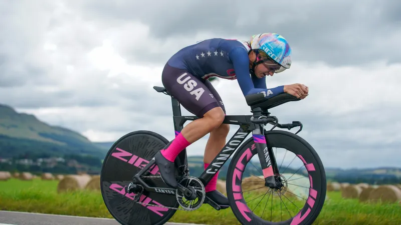 Chloé Dygertová je po čtyřech letech znovu šampionkou v časovce