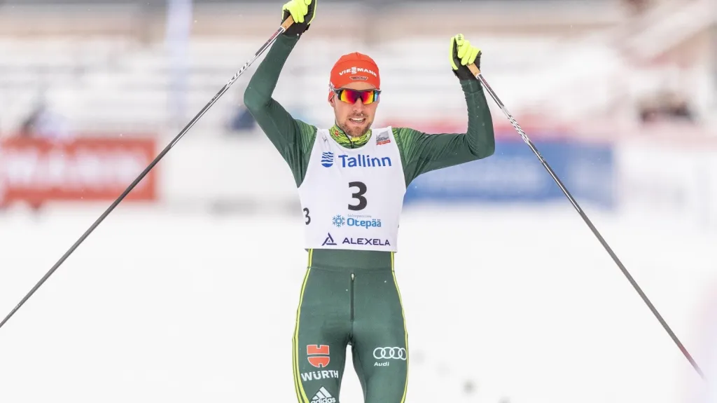 Slavící Johannes Rydzek