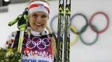 Stříbrná olympijská medailistka Gabriela Soukalová