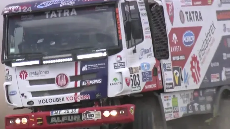 Jako poslední vyrazil do Peru tým Tatra Buggyra Racing