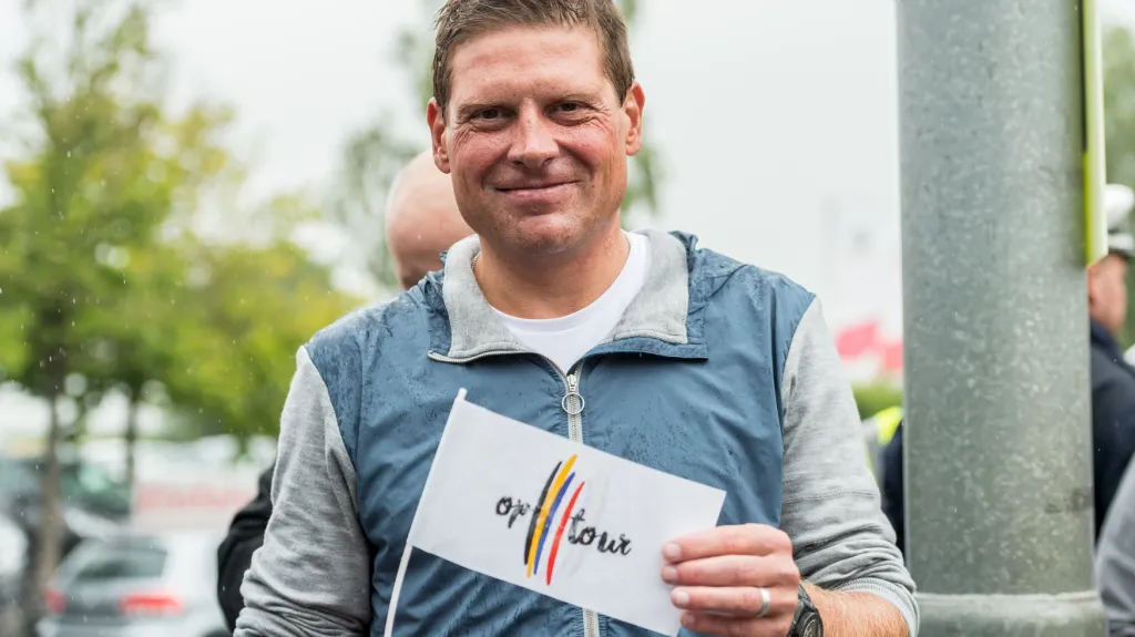 Jan Ullrich na startu Tour de France 2017