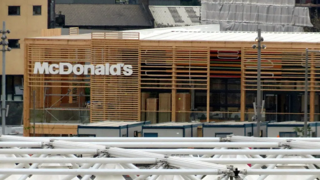 "Olympijský" McDonald's