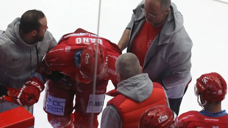 Vyloučení Ševce do konce utkání v Třinci s emotivní reakcí