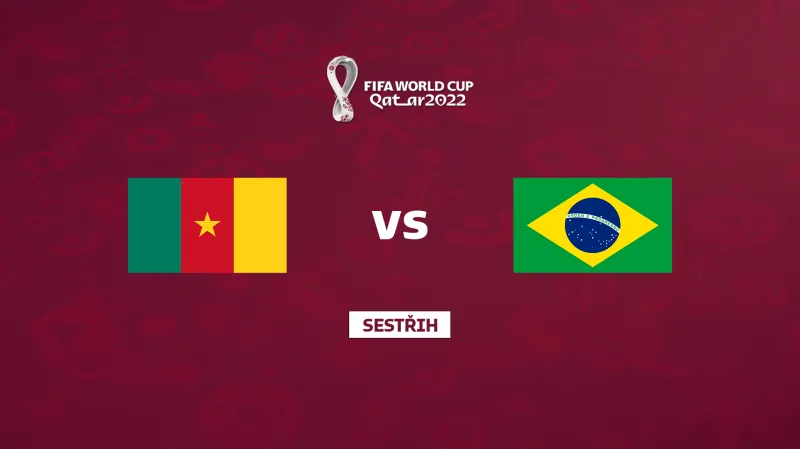 Sestřih utkání Kamerun - Brazílie