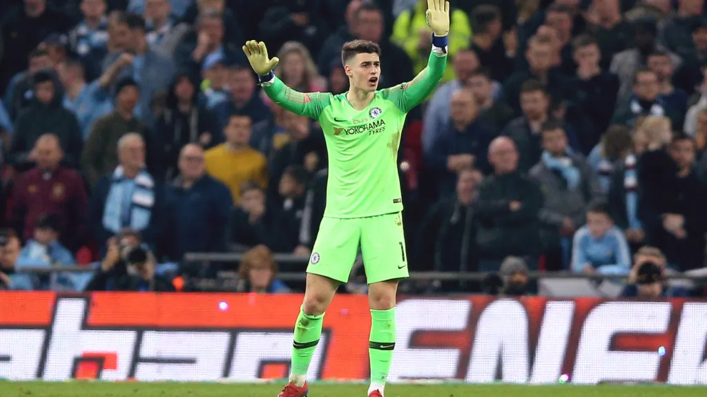 Brankář Chelsea Kepa Arrizabalaga