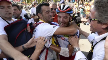 Radost Joaquíma Rodrígueze v cíli 3. etapy