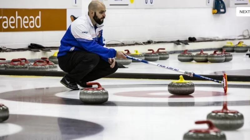 Český tým v curlingu na MS ve Skotsku