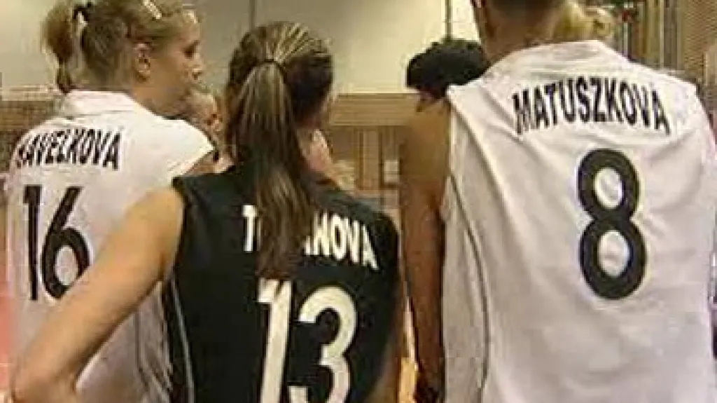 České volejbalistky