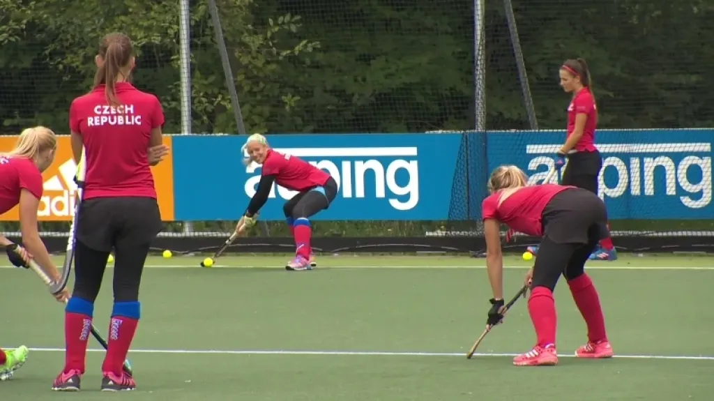 České pozemní hokejistky