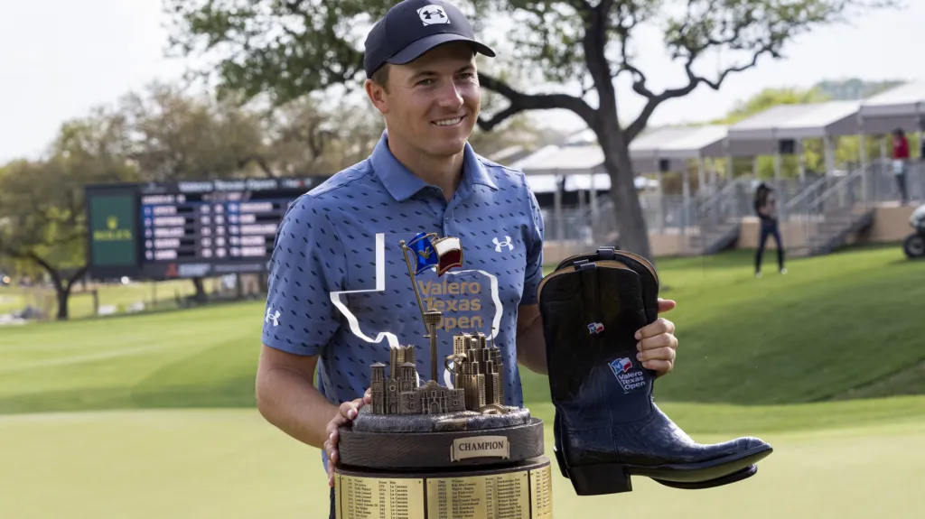 Jordan Spieth ovládl Valero Texas Open v San Antoniu