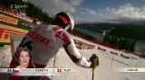 Jízda Gabriely Capové ve 2. kole slalomu
