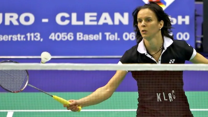 Kanadská badmintonistka Nicole Gretherová