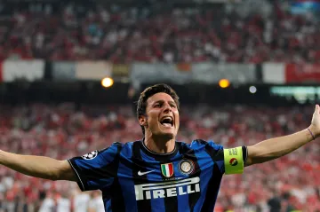 Javier Zanetti po vítězství v Lize mistrů