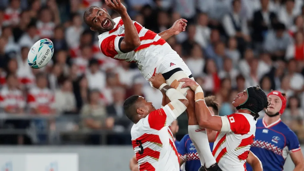 Úvodní utkání MS Japonsko - Rusko