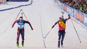 Sestřih stíhačky biatlonistů na SP v Oslu