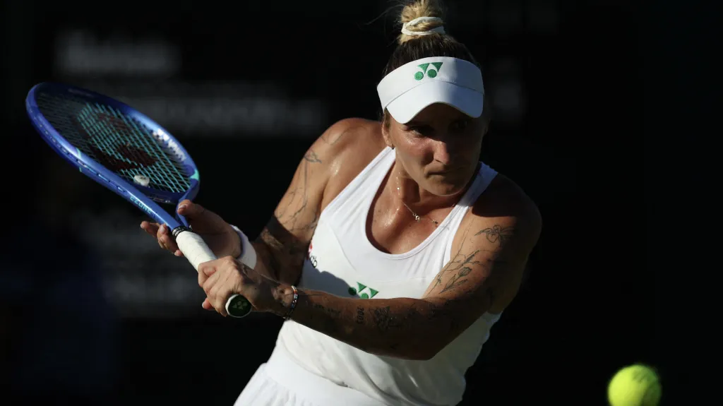 Markéta Vondroušová na Wimbledonu