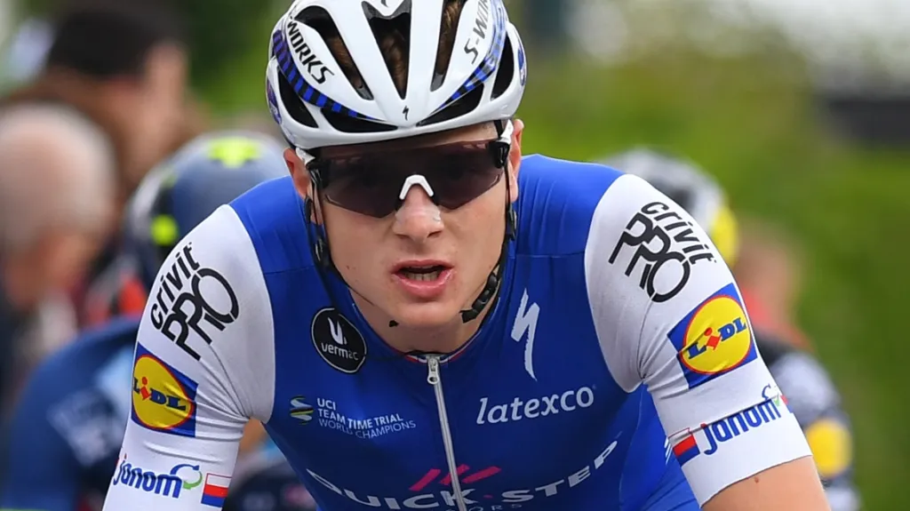 Český cyklista Petr Vakoč