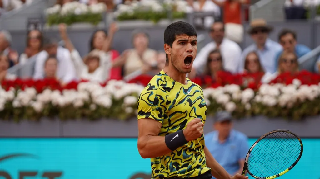 Španělský tenista Carlos Alcaraz