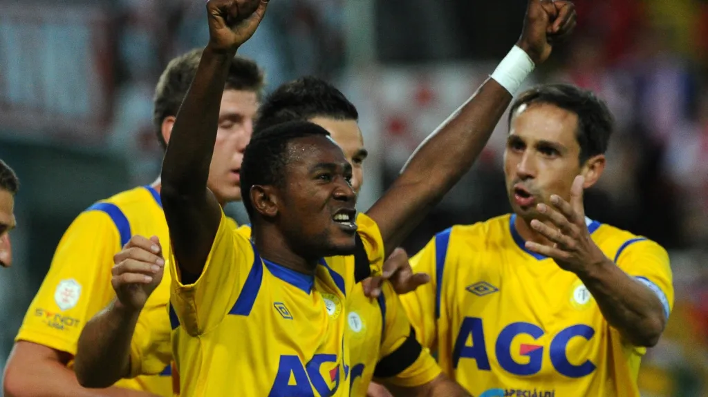 Radost hráčů Teplic