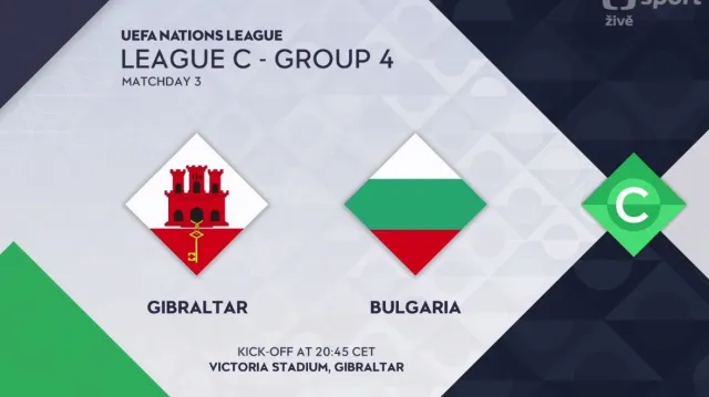 Sestřih utkání Gibraltar – Bulharsko
