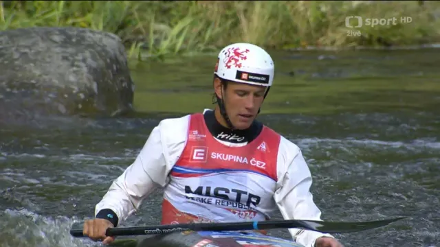 Vítězná jízda Jakuba Krejčího na MČR na Lipně